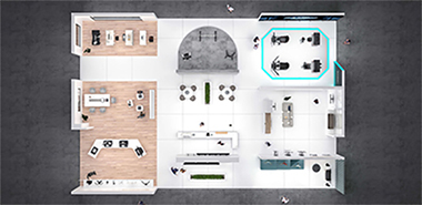 VR Exhibition Booth of LUMI New Arrivals Debut